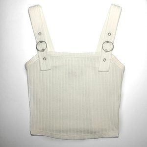 hollister cropped tank top